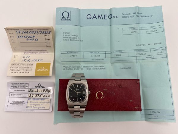Omega Genève Automatik Ref. 166.0191-366.0835 Vintage Herrenuhr Pre-Owned