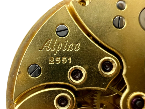 Alpina Taschenuhrwerk 2551 Handaufzug Vintage - Für Restauration/Ersatzteillager