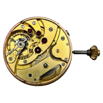 Antikes Uhrwerk Handaufzug mit Chantons - Für Restauration/Ersatzteillager