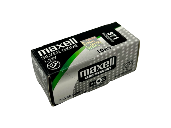 Maxell371 SR920SW button cell watch batteries