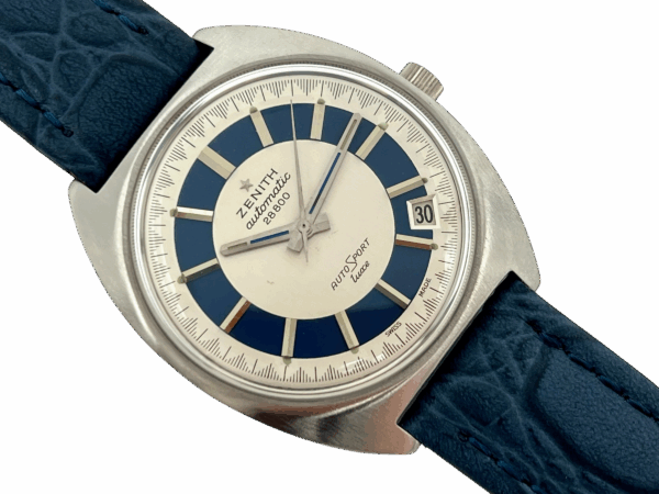 Zenith Automatic 28800 Autosport Luxe GR720001 Vintage Herrenuhr