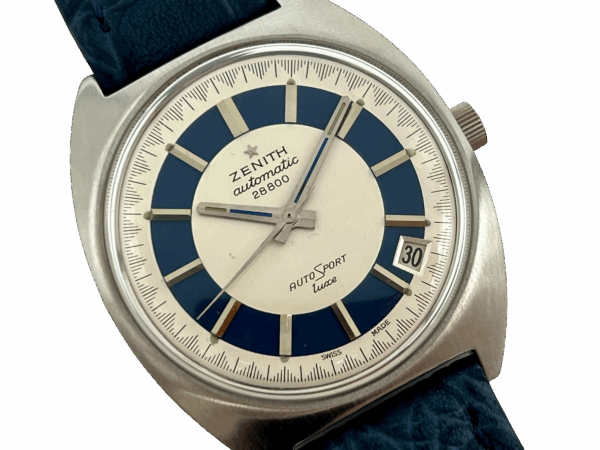 Zenith Automatic 28800 Autosport Luxe GR720001 Vintage Herrenuhr