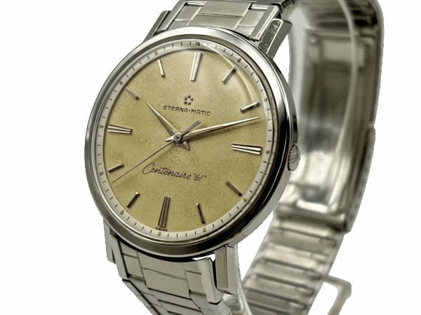 Eterna Centenaire 61 Automatic Kaliber 1428 U Vintage Herrenuhr