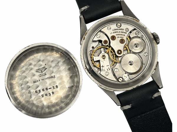 Longines Ref. 6666-18 Vintage men's watch manual winding 12.68Z