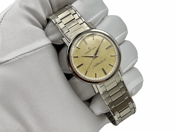 Eterna Centenaire 61 Automatic Kaliber 1428 U Vintage Herrenuhr