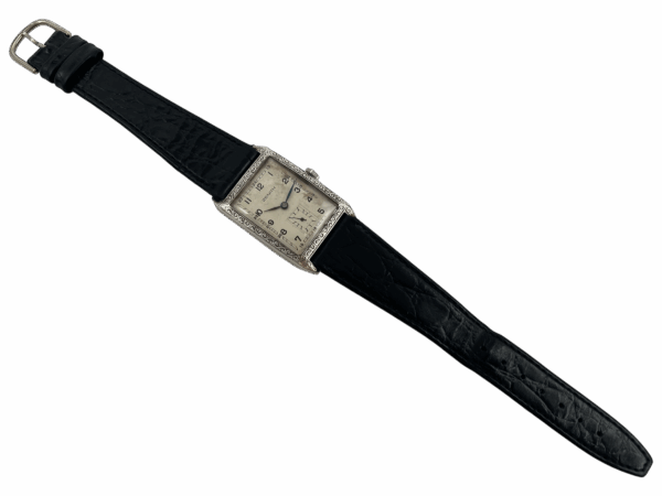Zenith Hand-Wound Vintage Silver Tank