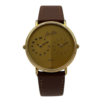 Jean D'Eve Dual Time Vintage Armbanduhr