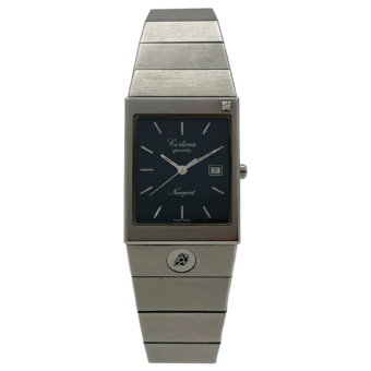 Certina Newport Quartz 1980s Vintage Wristwatch