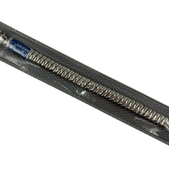 Robusto NOS Vintage Flexband Edelstahl poliert 10 mm watcherswiss